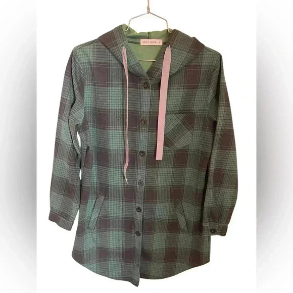 Brand New Women’s / Girls Warm Hooded Jacket, Sz M . - Picture 1 of 4